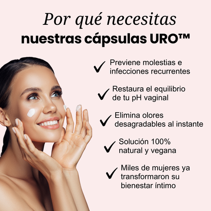 URO™ Capsulas Vaginales Probióticas